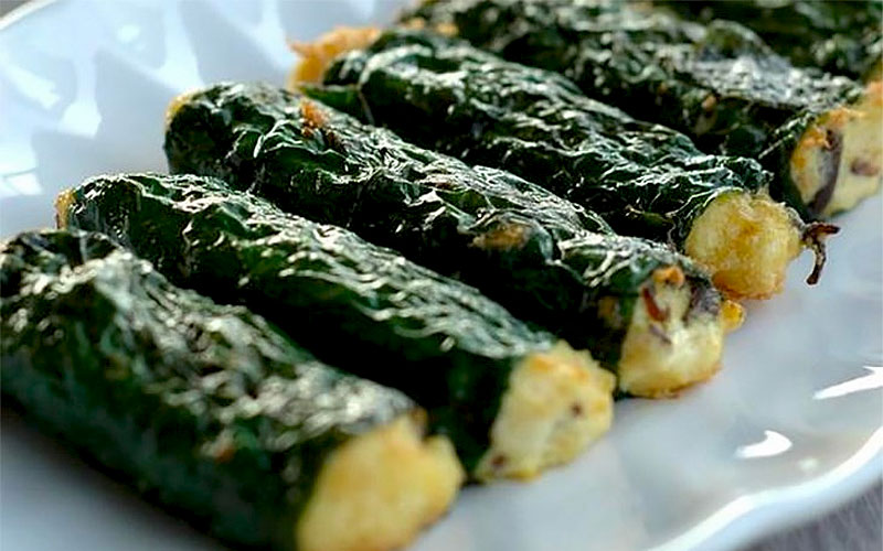 Cách làm bò cuốn lá lốt chay