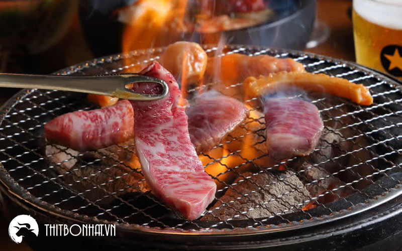 Nướng thịt theo kiểu Yakimono của Nhật