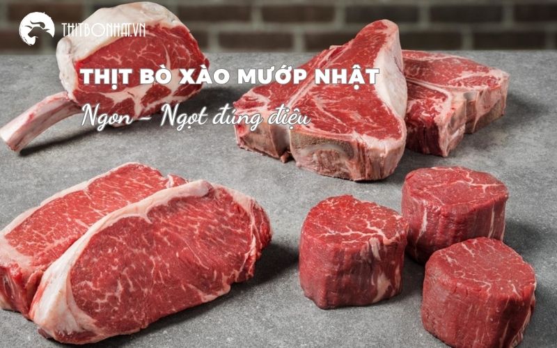 cách làm mướp nhật xào thịt bò