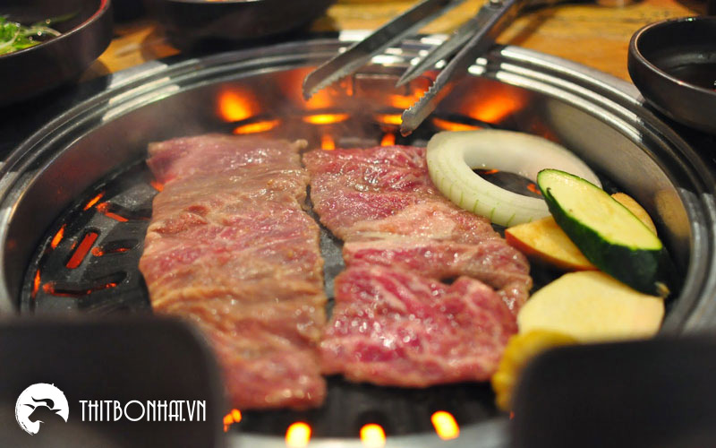 Gầu bò nướng sốt Hàn Quốc