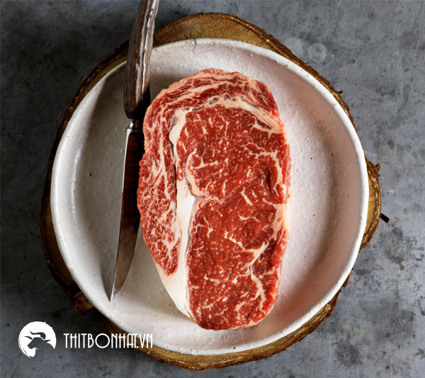 Thăn lưng bò Wagyu Úc King River Rib Eye Wagyu Beef Au