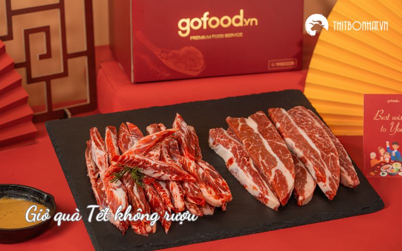 Giỏ quà Tết không rượu