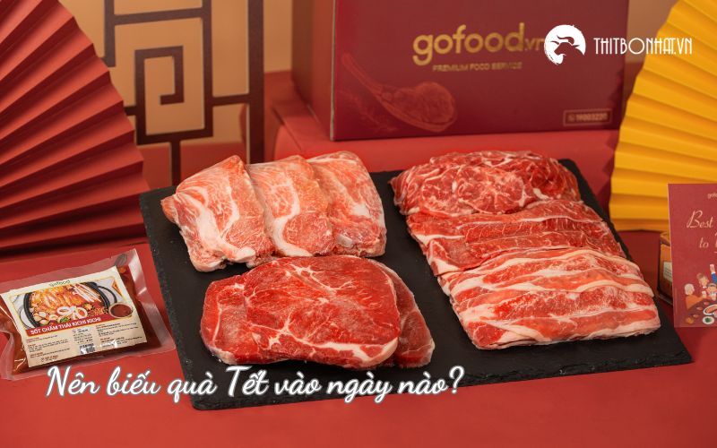 Nên biếu quà Tết vào ngày nào?