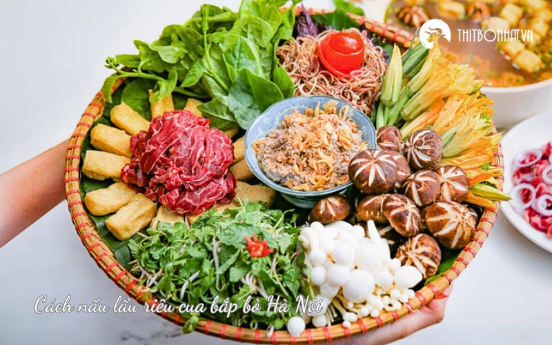 Cách nấu lẩu riêu cua bắp bò