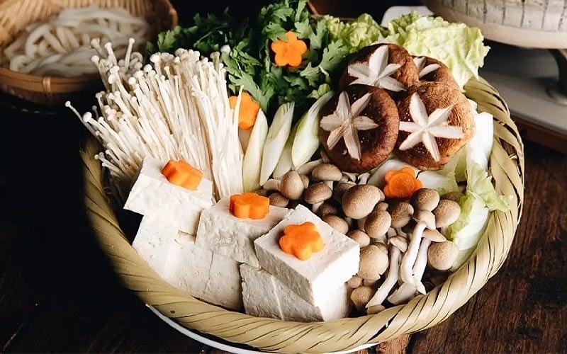 Sơ chế rau và nấm