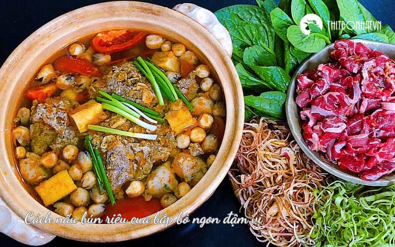 bún riêu cua bắp bò