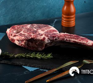 sườn bò Tomahawk Wagyu Úc King River MB 6-7