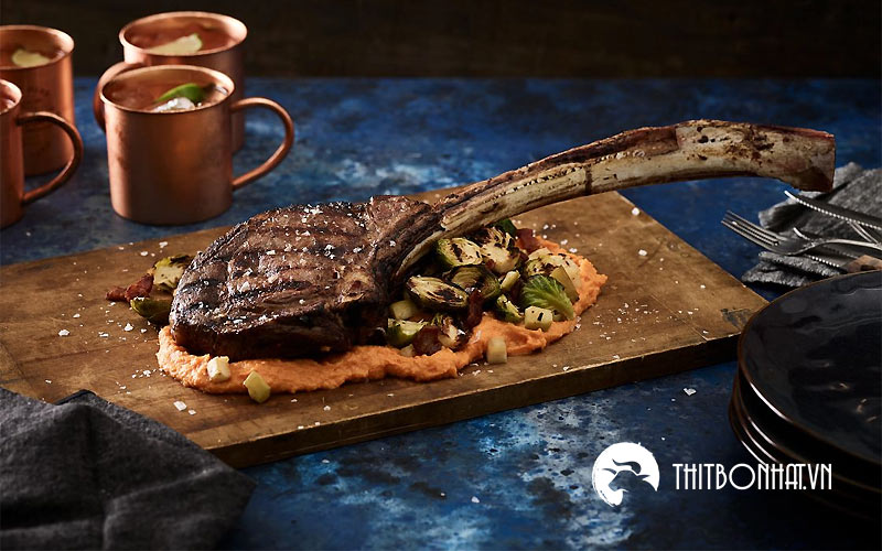 sườn bò Tomahawk Wagyu Úc King River MB 6-7 5 sườn bò Tomahawk Wagyu Úc King River MB 6-7 5