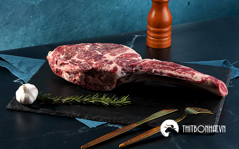 sườn bò Tomahawk Wagyu Úc King River MB 6-7 sườn bò Tomahawk Wagyu Úc King River MB 6-7
