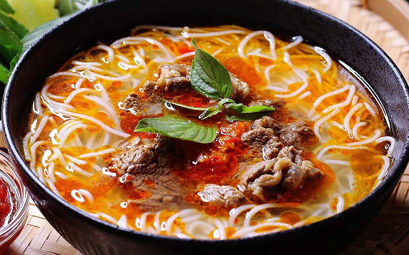 Cách nấu bún bò sa tế Cách nấu bún bò sa tế