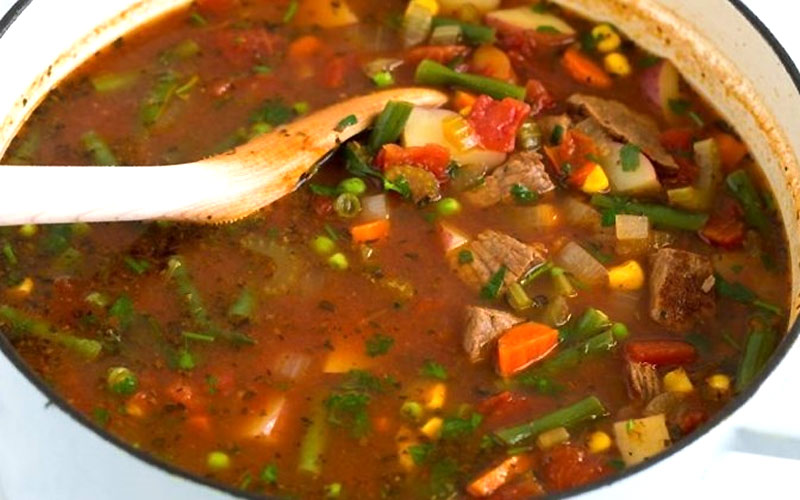 Cách nấu súp thịt bò rau củ Cách nấu súp thịt bò rau củ
