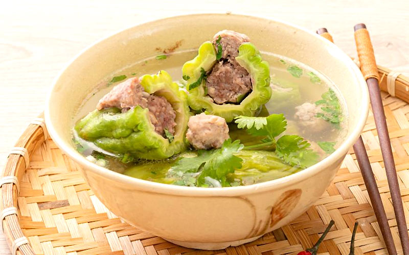 Canh khổ qua nhồi thịt