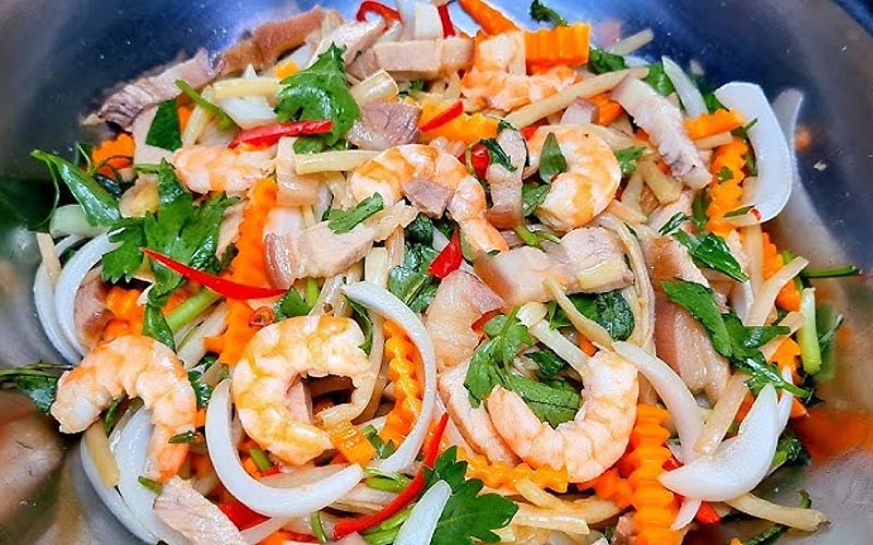 Gỏi ngó sen tôm thịt