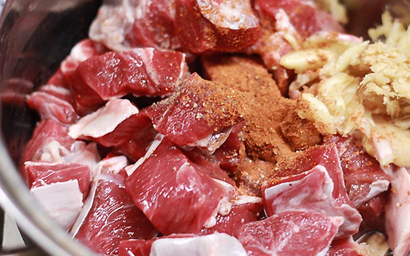 Ướp bắp bò Ướp bắp bò